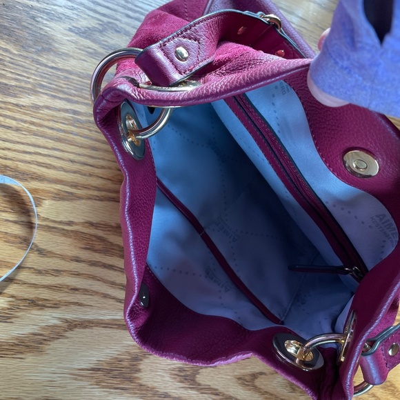 Aimee Kestenberg Raspberry/Red Shoulder Bag - NWOT - Picture 13 of 16